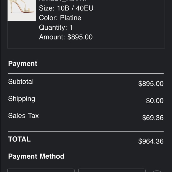 Christian Louboutin Metallic Gold Heels - Picture 7 of 7